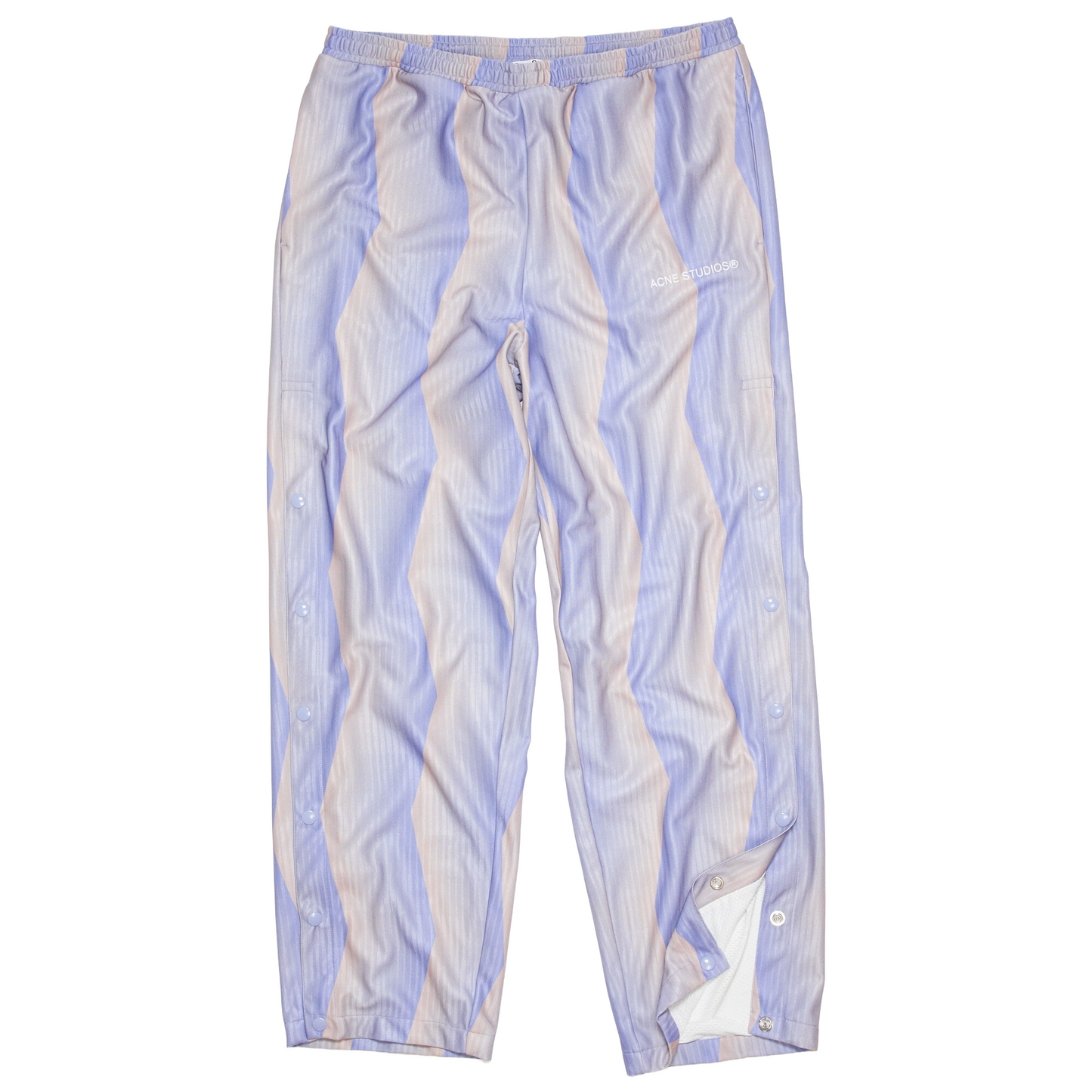 Acne Studios Sublimation Stripe Jacquard Pants Blue/Beige