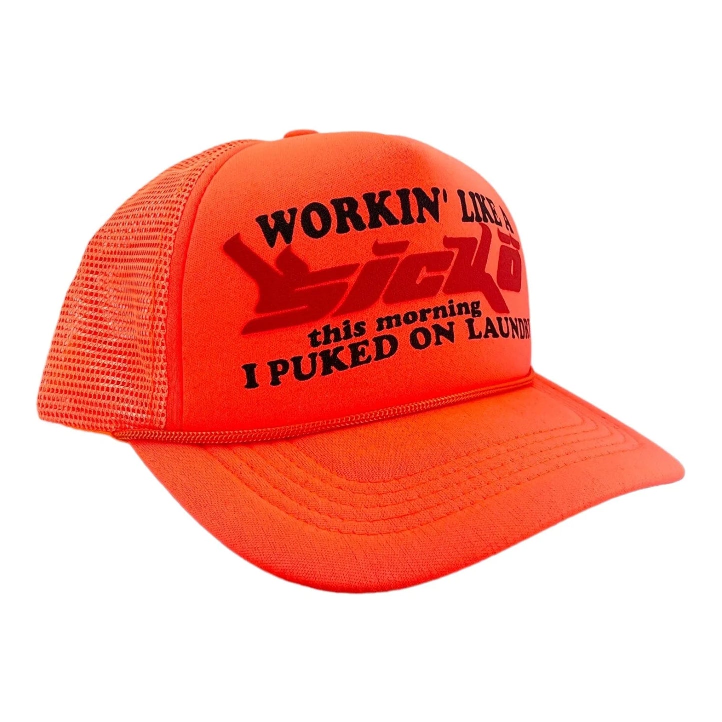 Sicko Trucker Hat Orange