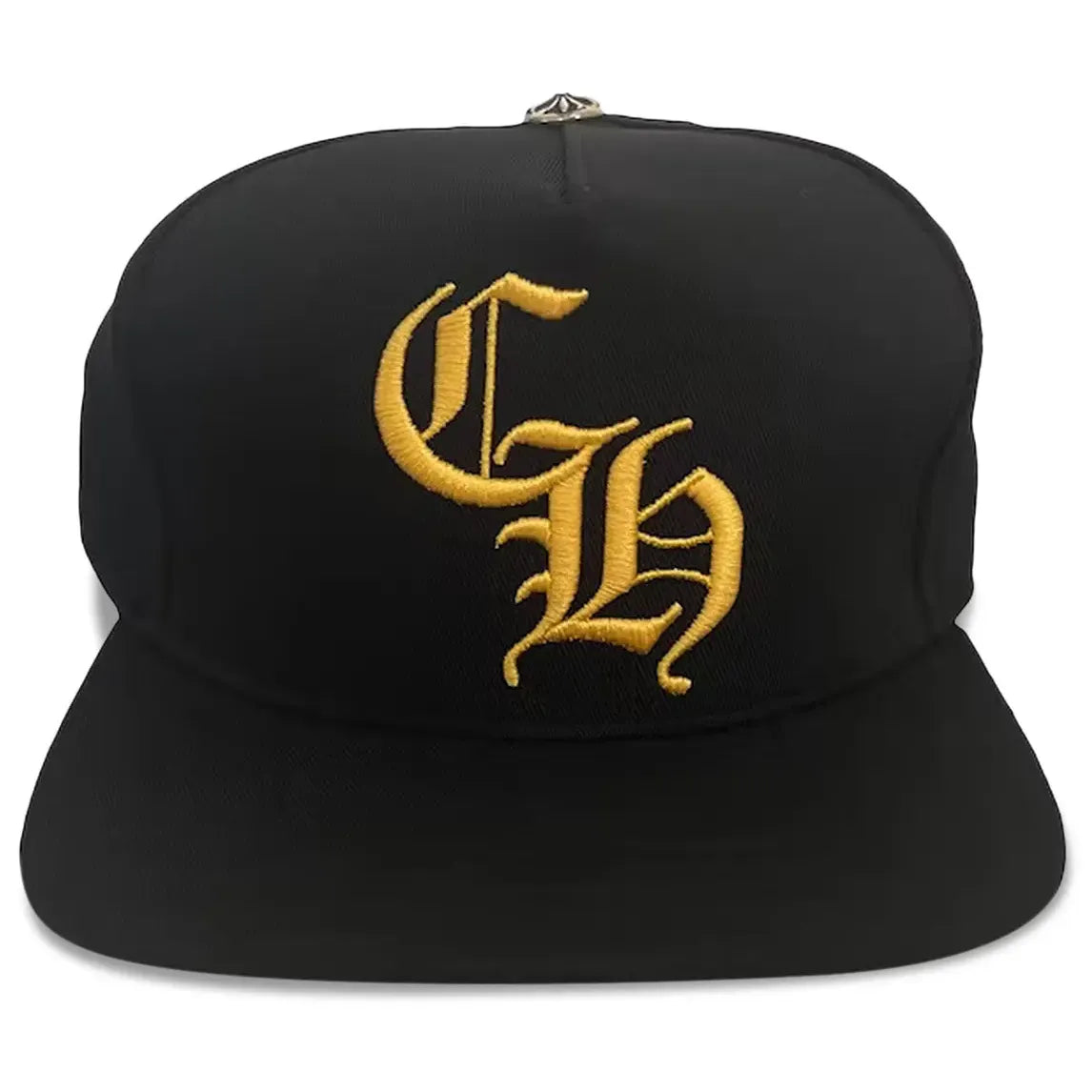Chrome Hearts CH Baseball Hat Black/Yellow