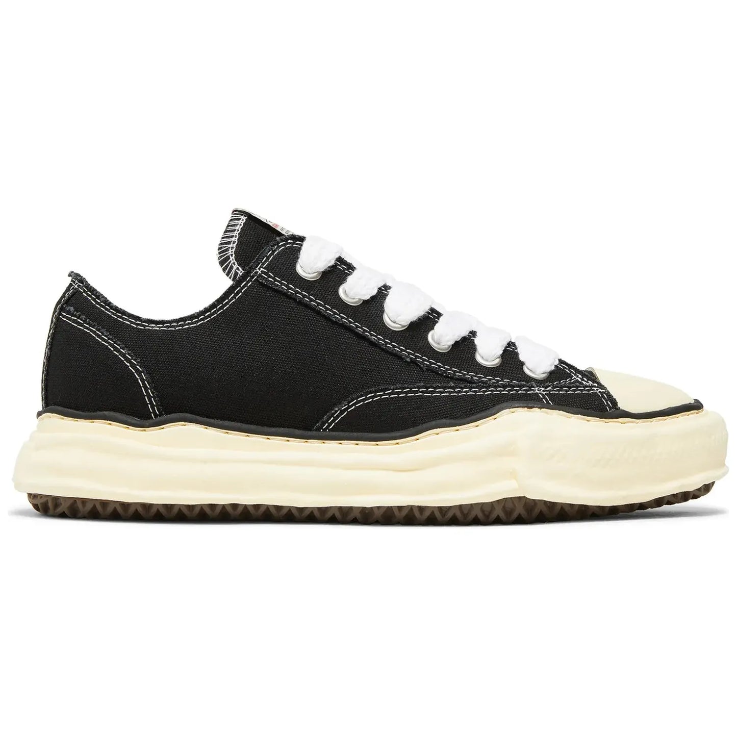 Maison Mihara Yasuhiro Peterson OG Sole Canvas Low Black