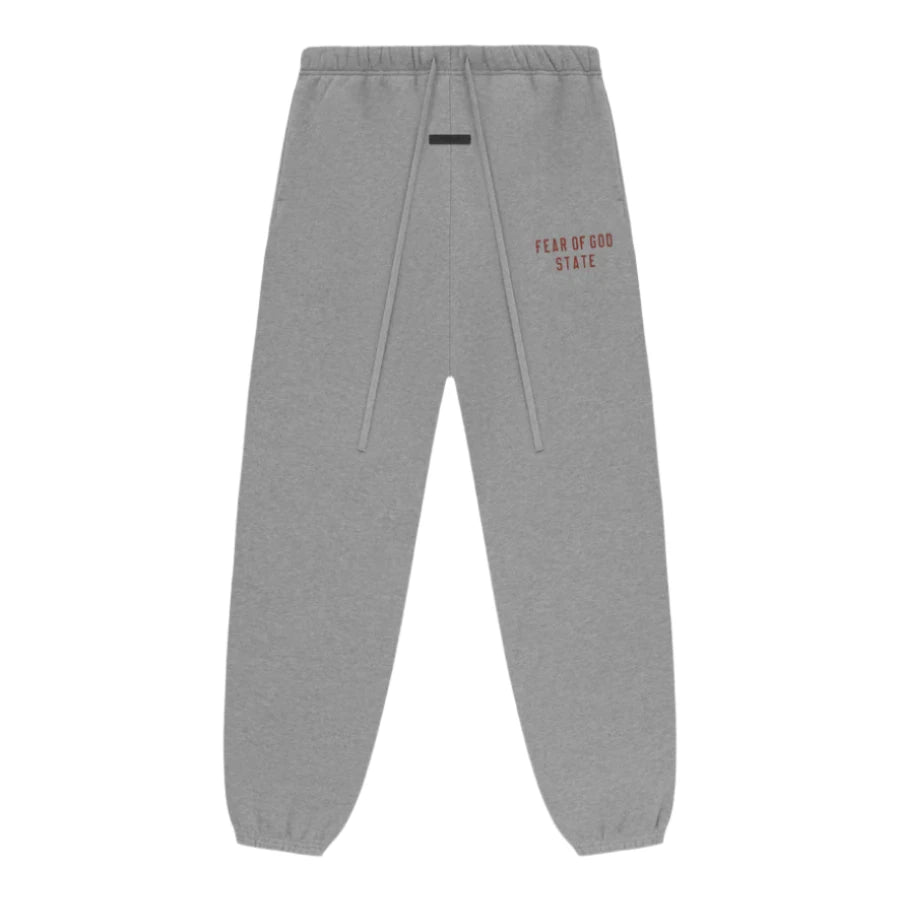 Fear of God Essentials Fleece Sweatpants Dark Heather Oatmeal