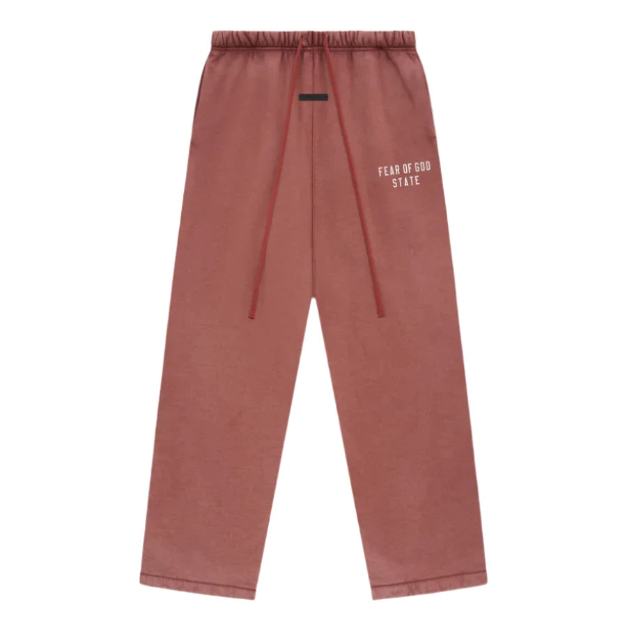 Fear of God Essentials Heavy Fleece Relaxed Sweatpant Crimson