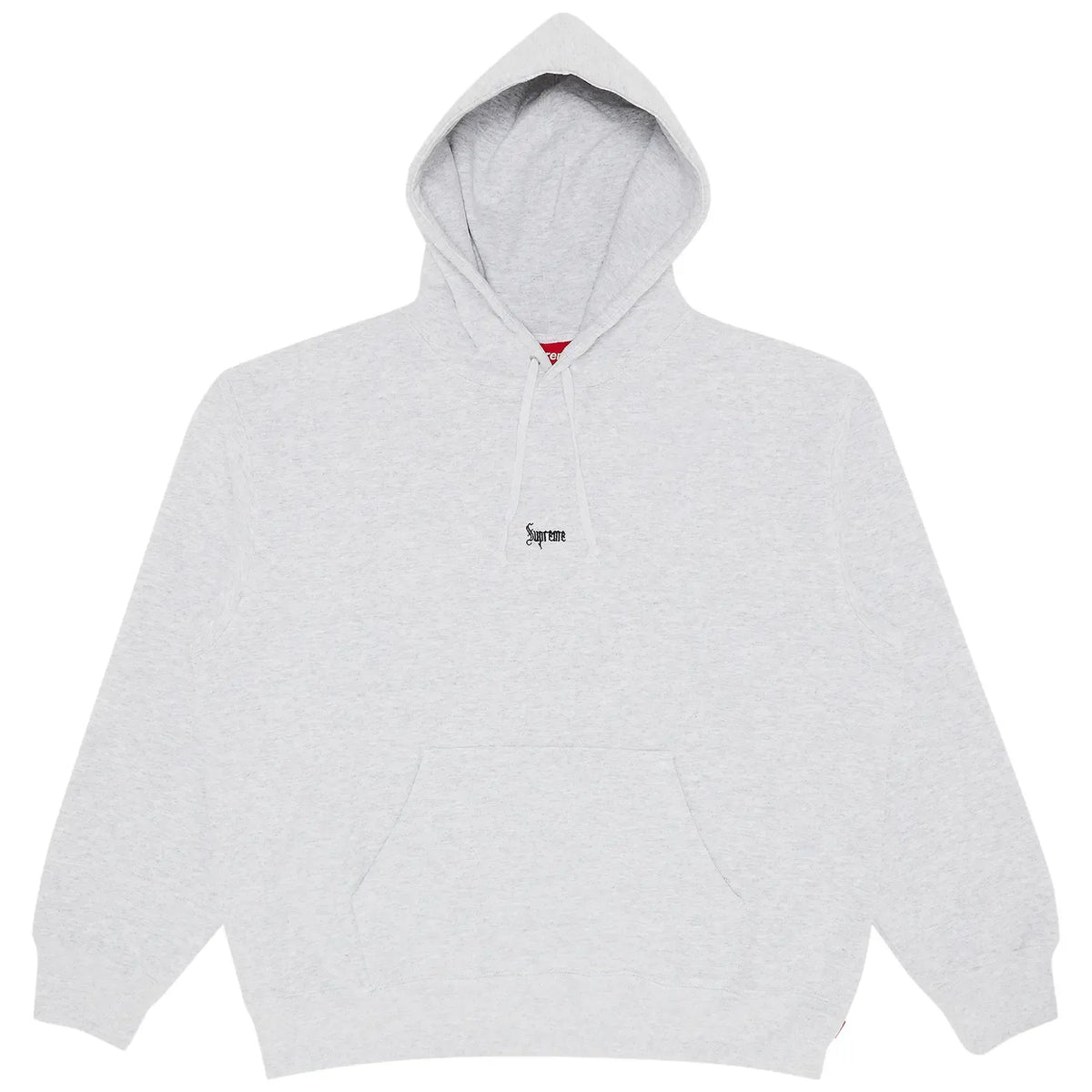 Supreme Micro Logo Hooded Sweatshirt (FW24) Ash Grey