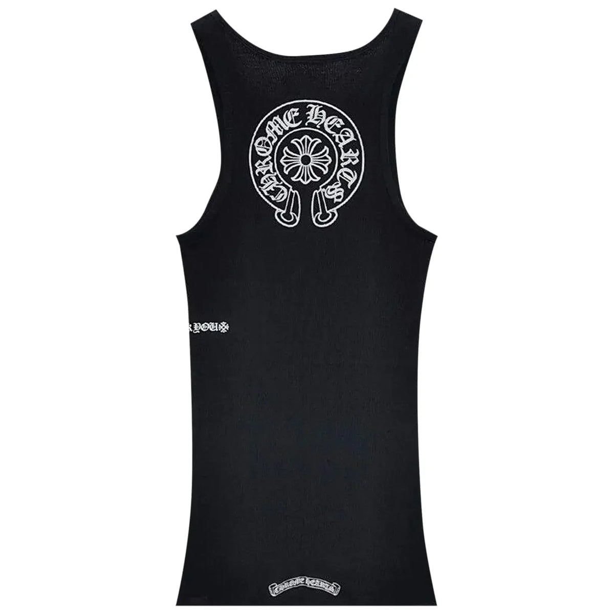 Chrome Hearts Horseshoe Logo Tank Top Black
