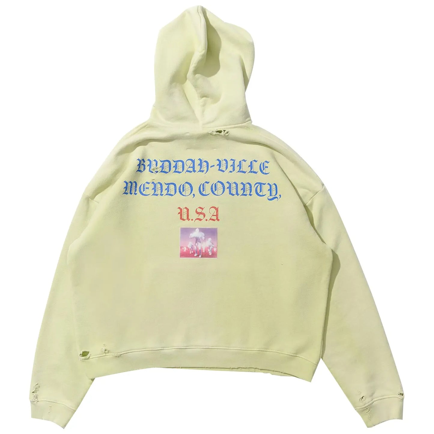 Paly Hollywood Eternal Return Hooded Sweatshirt Light Green