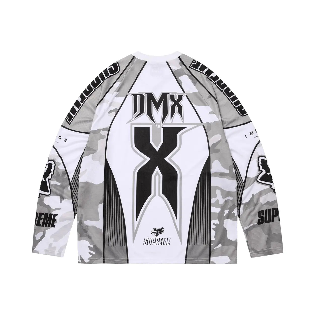 Supreme x Fox Racing DMX Jersey Snow Camo