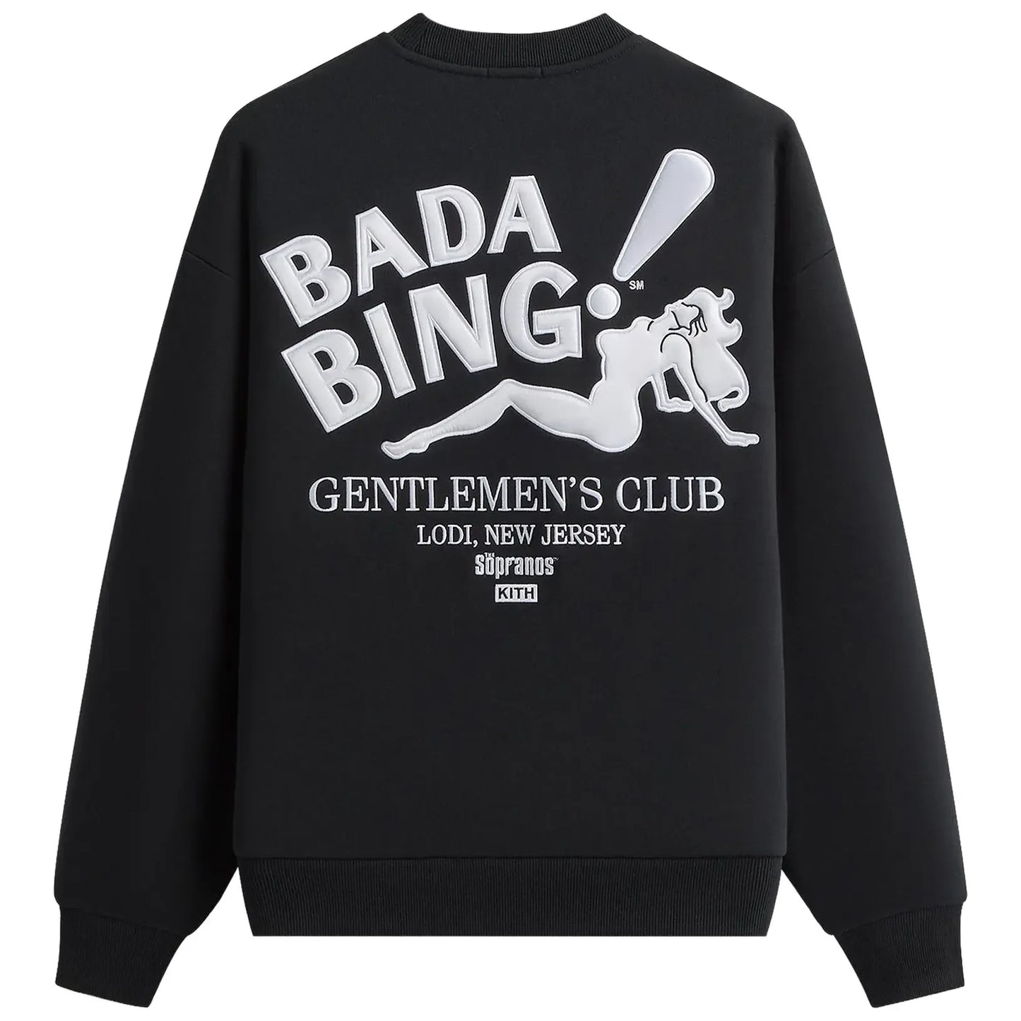 Kith for The Sopranos Bada Bing Nelson Crewneck Black
