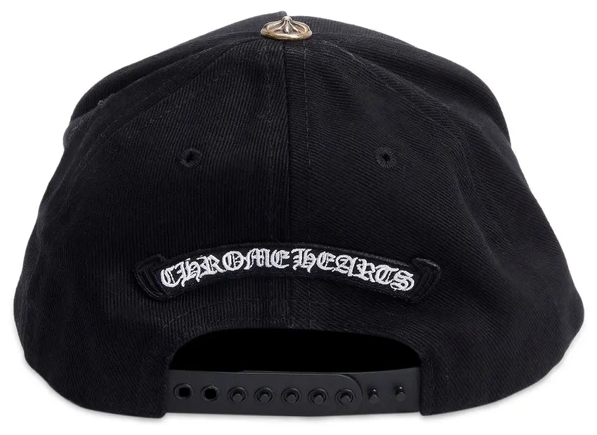 Chrome Hearts RS3 Triple Cross Denim Cap Black