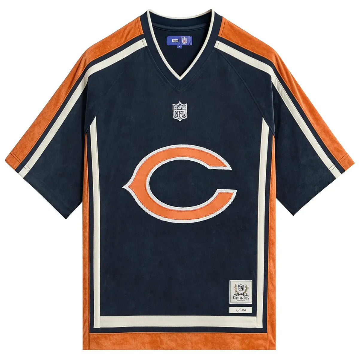 Kith & the NFL for the Chicago Bears Leon Shirt Nocturnal
