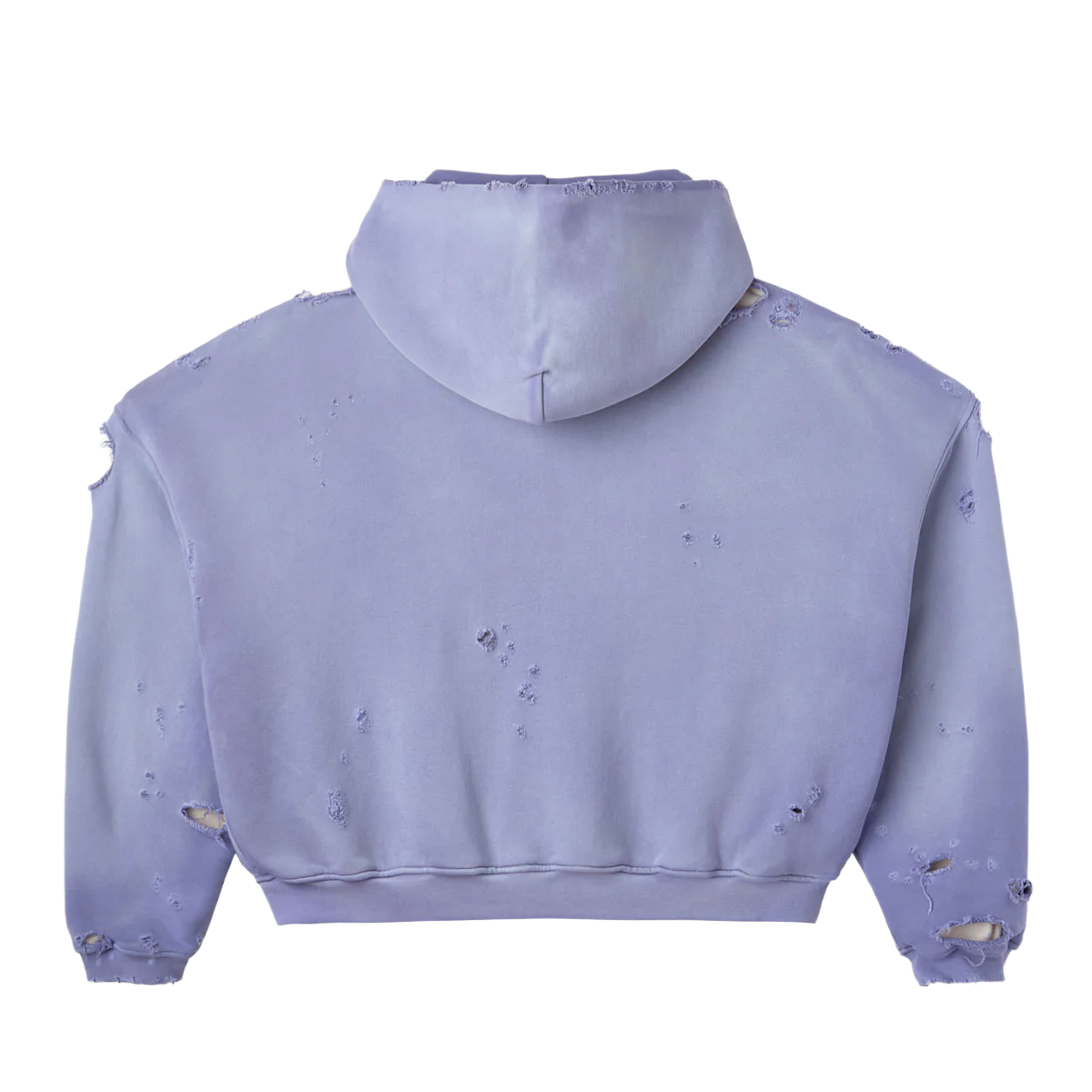 HMDD Rose Bowl Reversible Zip-Up Hoodie Light Blue