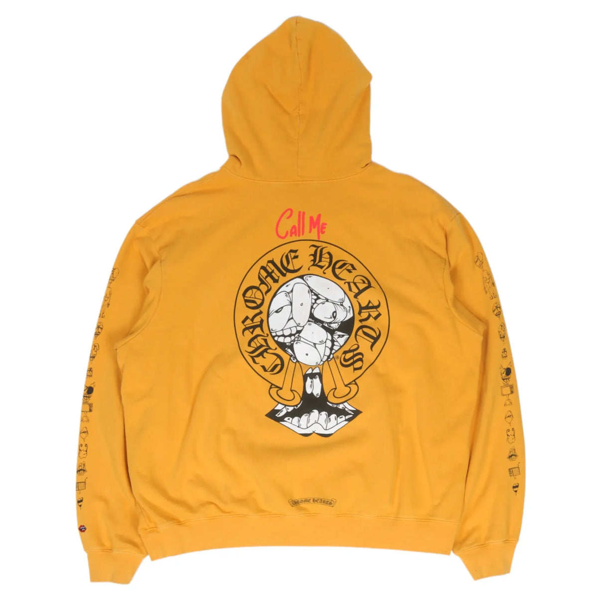 Chrome Hearts Matty Boy Call Me Sweatshirt Yellow