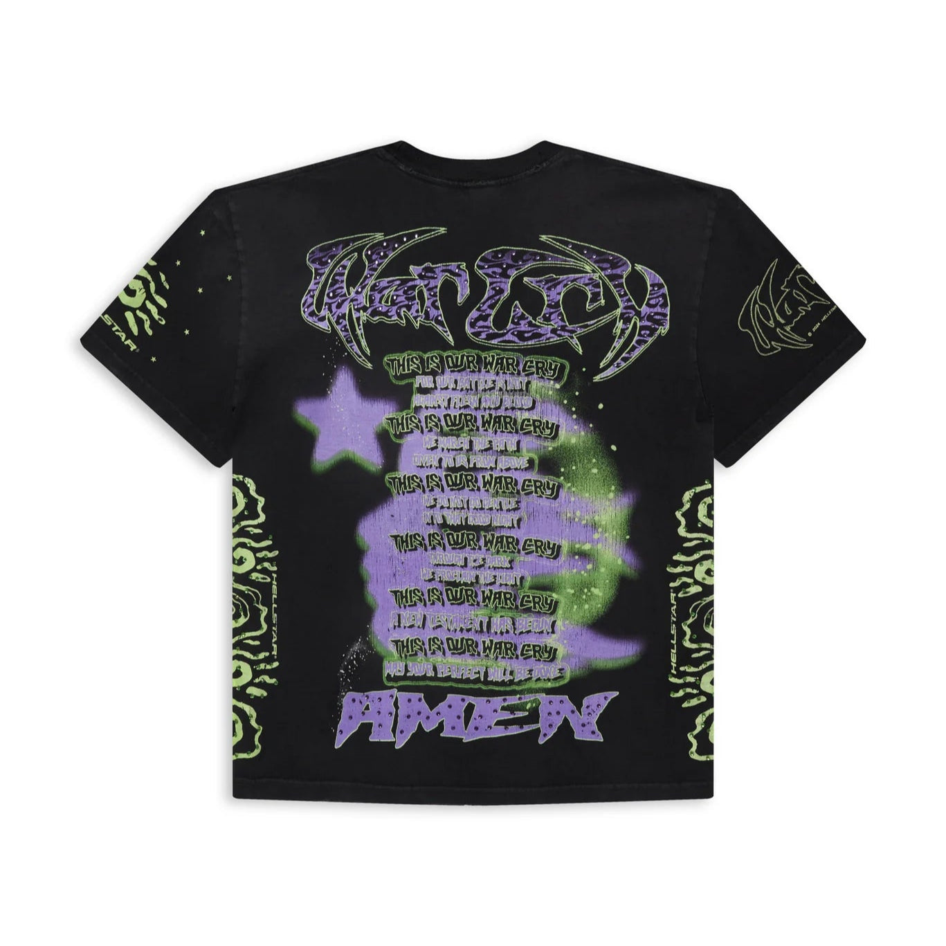 Hellstar Amen T-Shirt Black