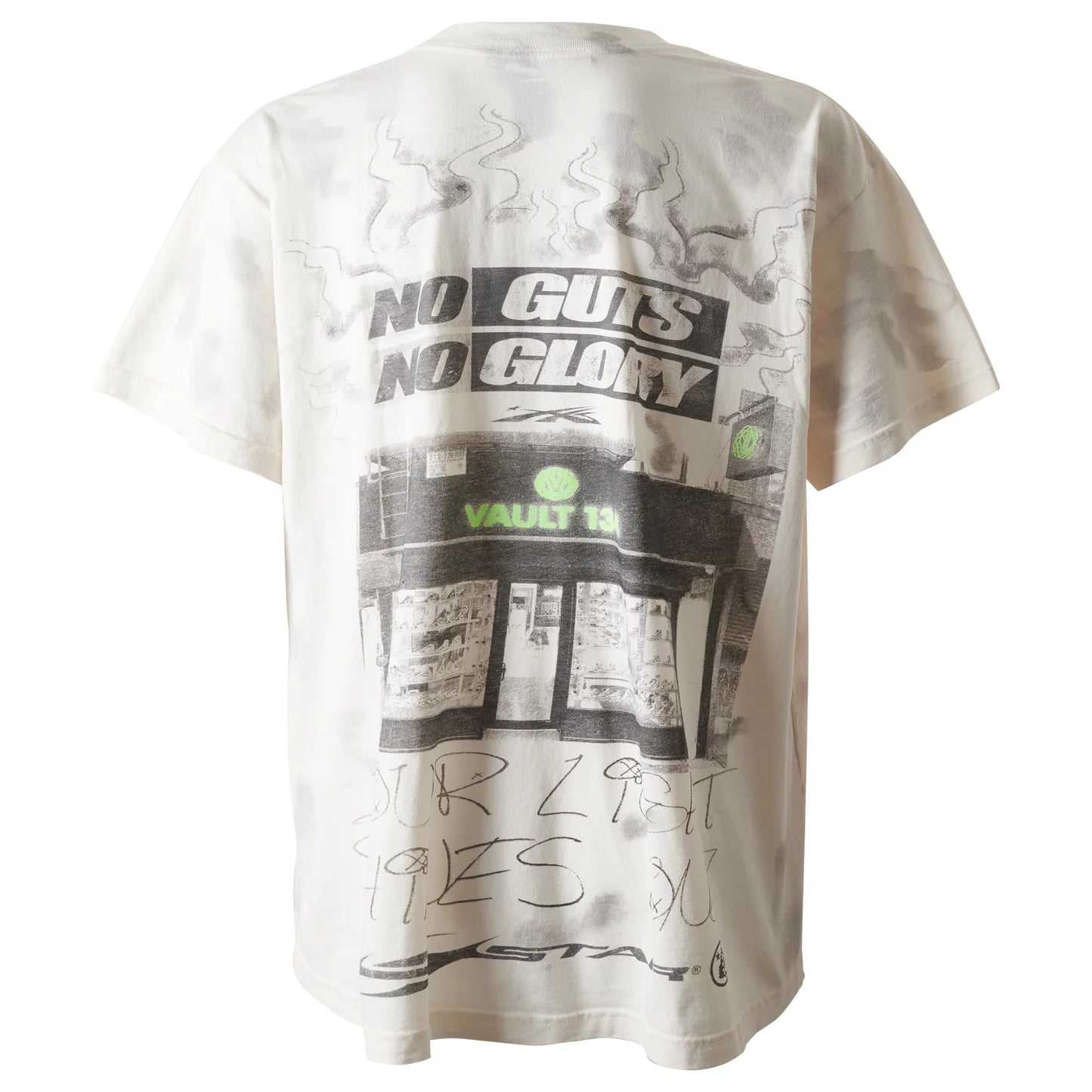 Hellstar RIP Cracc T-Shirt White