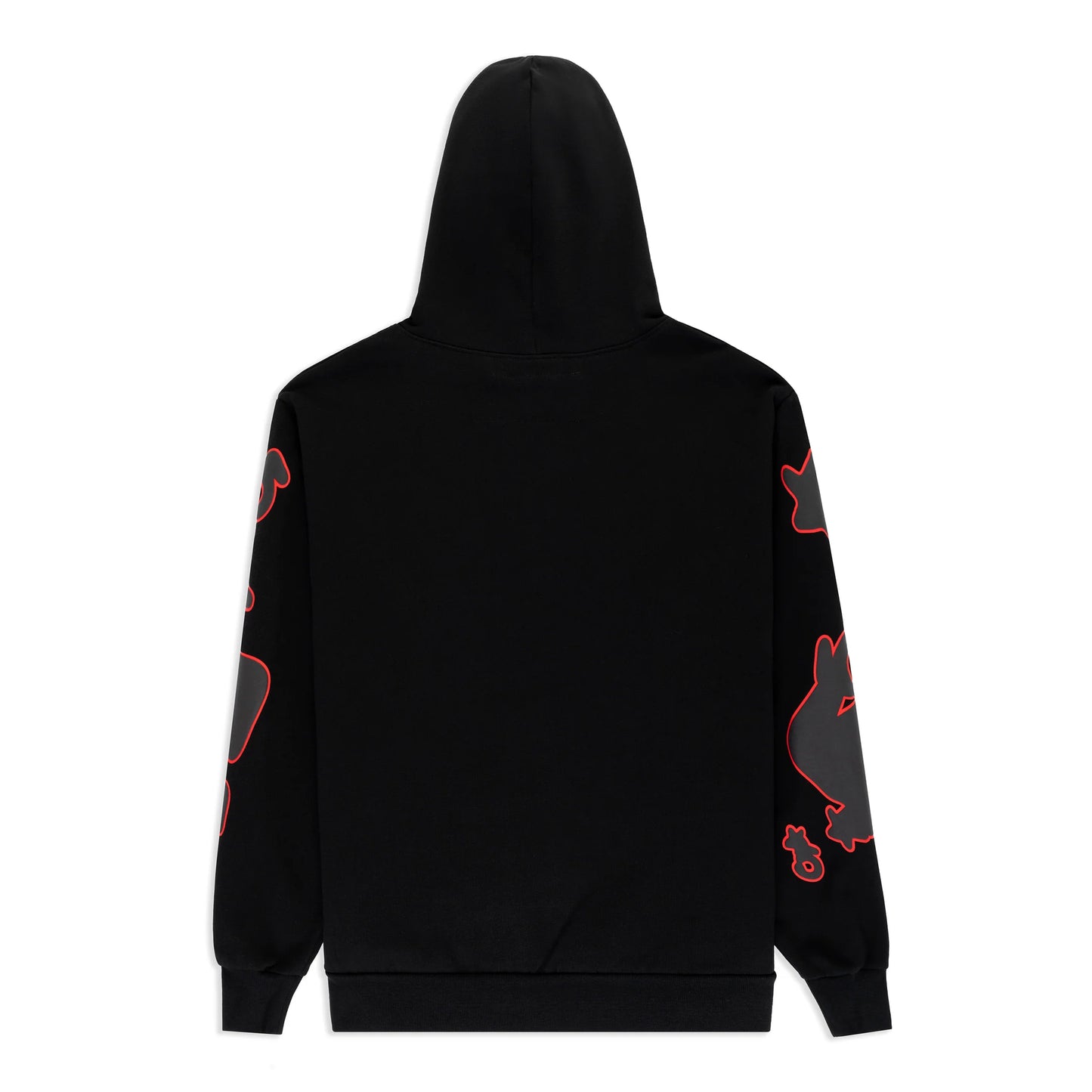 Sp5der Beluga Outline Hoodie Black