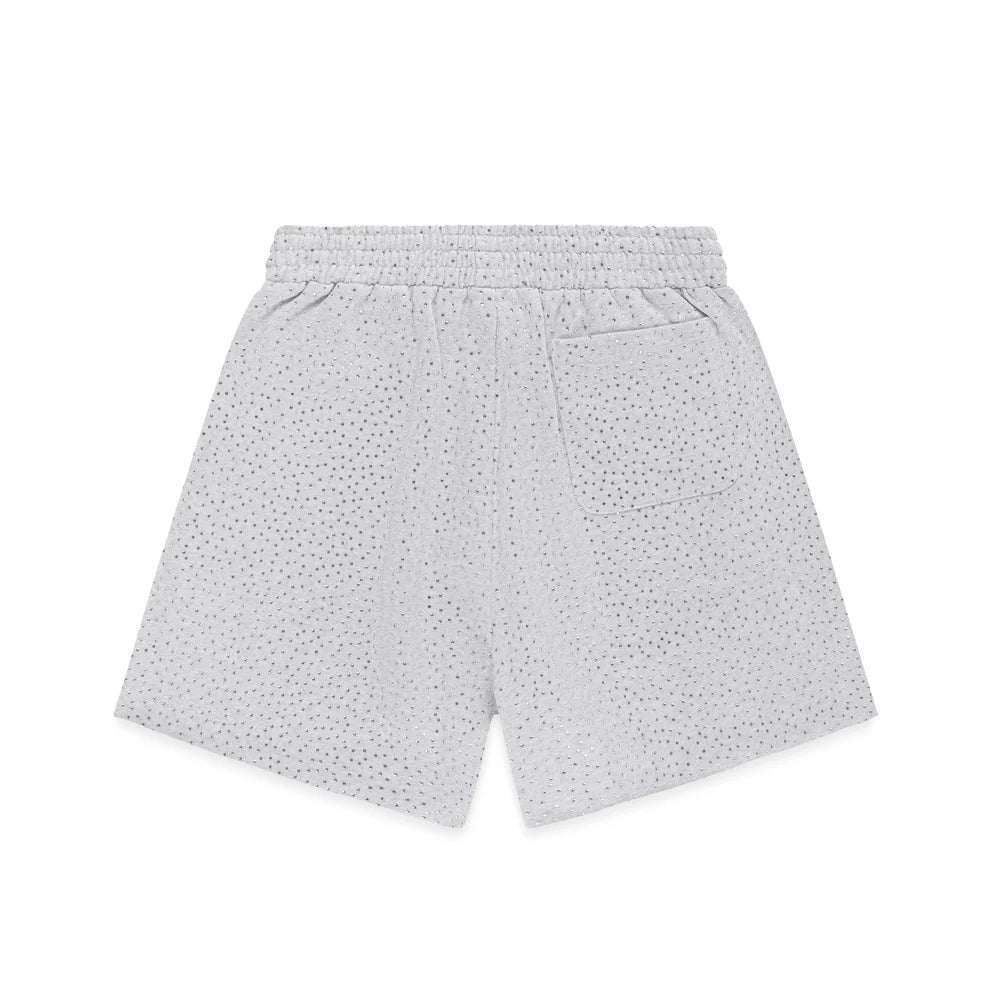 Sp5der Webstone AOP Shorts Heather Grey