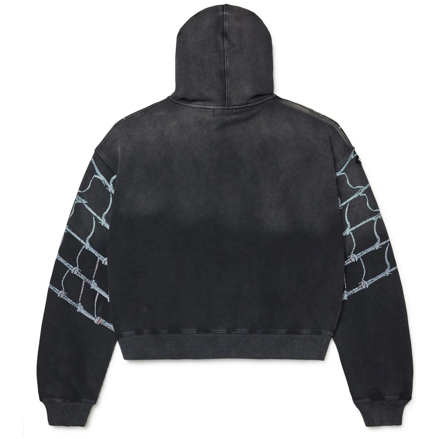 Vale Forever Widow Big Zip-Up Hoodie Black