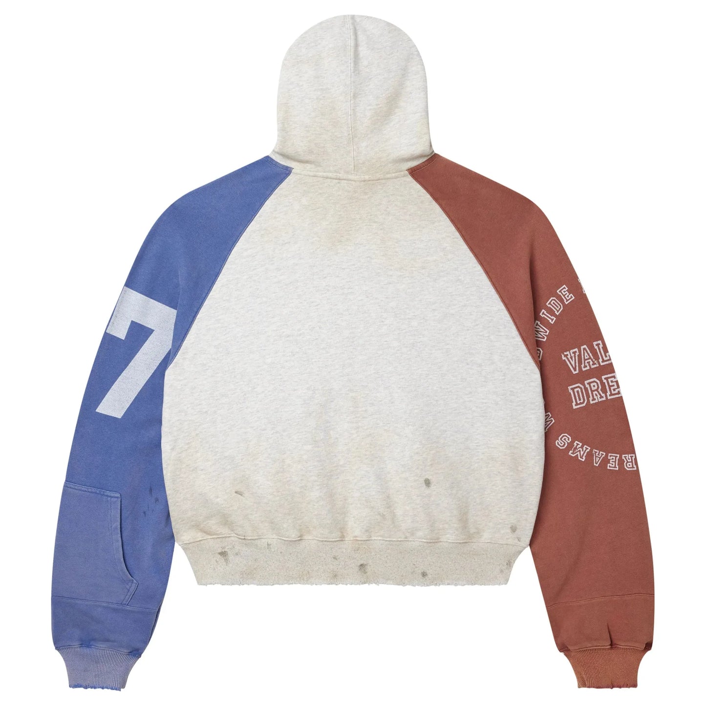 Vale Forever Patriot Chop N Screw Zip-Up Hoodie Red/Blue/Grey