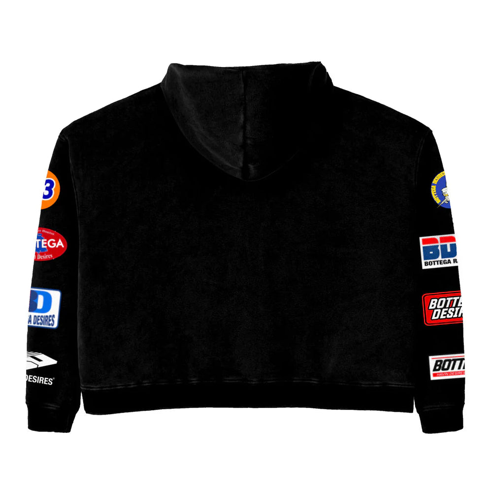 Bottega Desires Patches Jacket Black