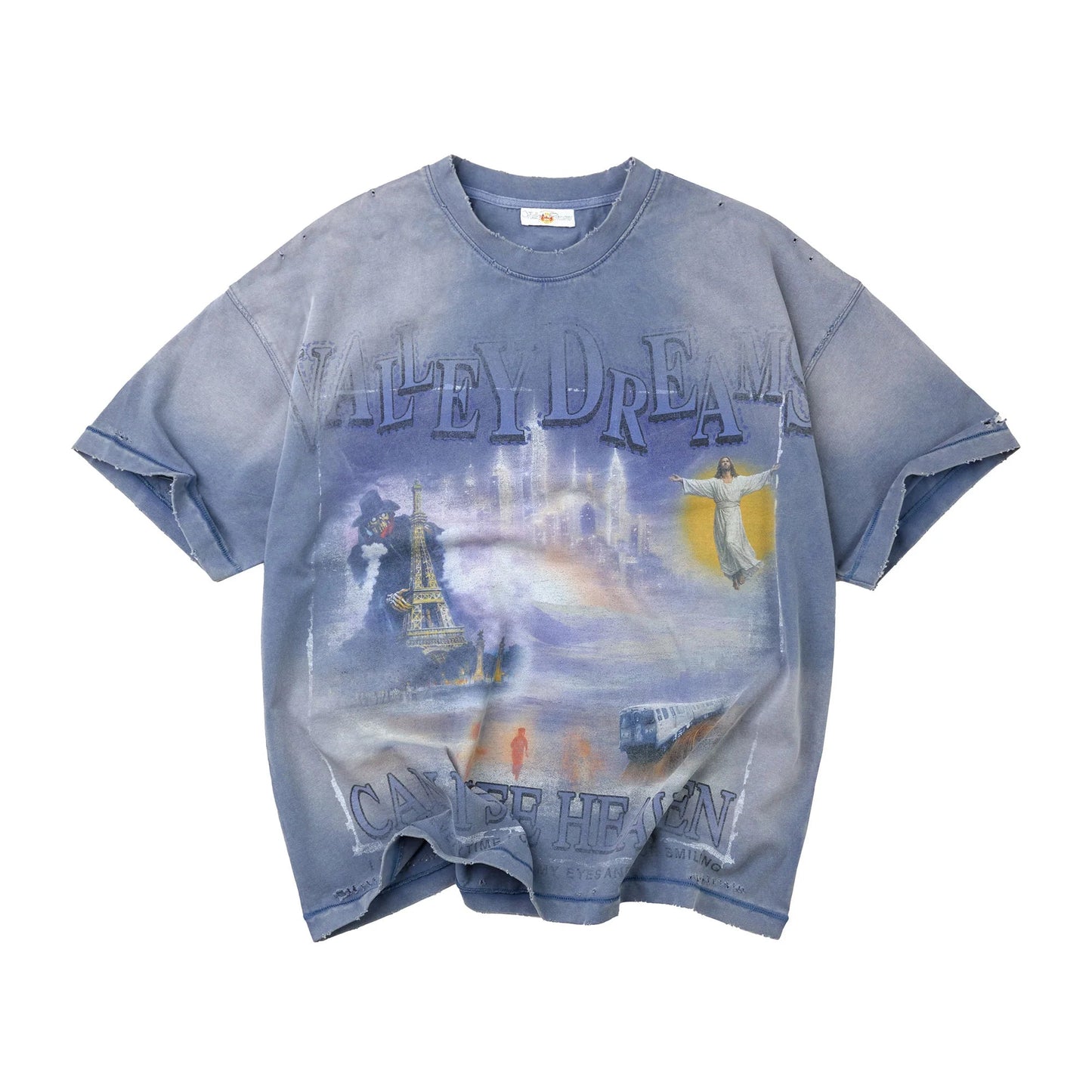 Vale Forever Can I See Heaven Tee Blue