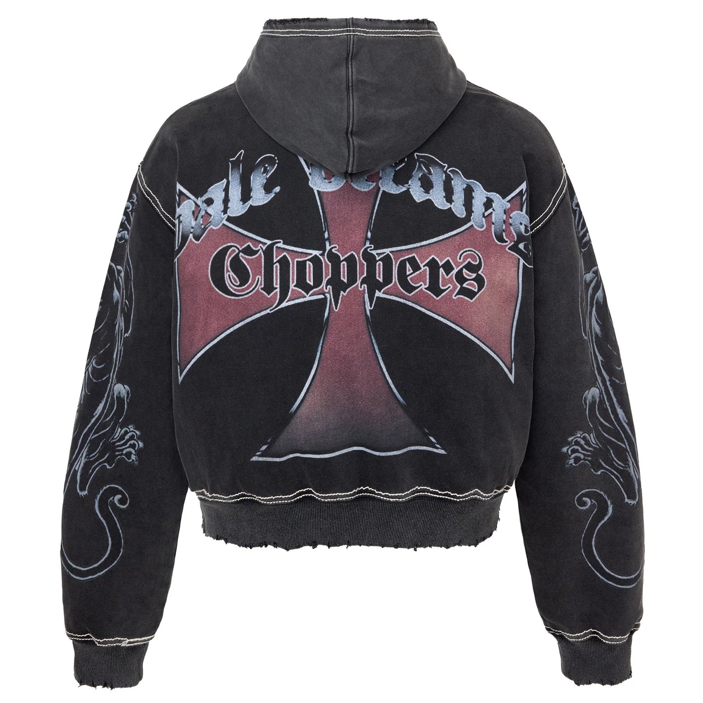 Vale Forever Hardy Boyz Zip-Up Hoodie Black