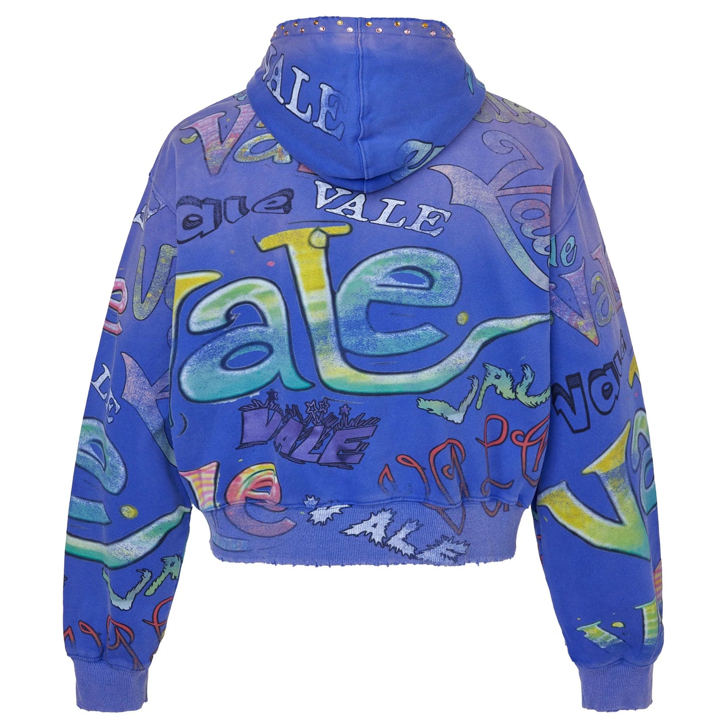 Vale Forever Iceberg Zip-Up Hoodie Blue