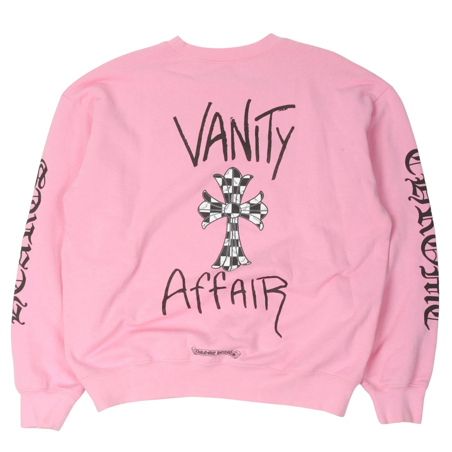 Chrome Hearts Matty Boy Vanity Affair Crewneck Pink