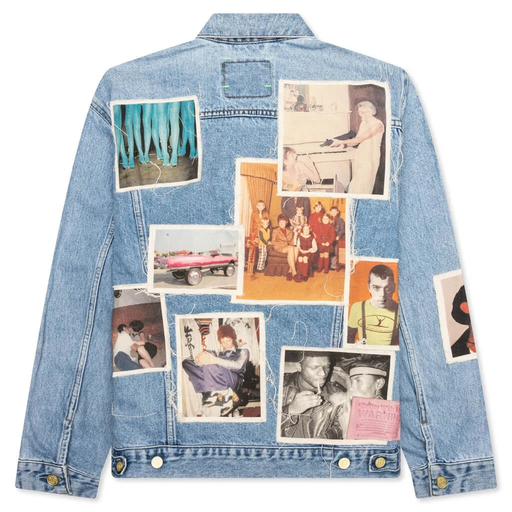 Better With Age Portrait Denim Jacket