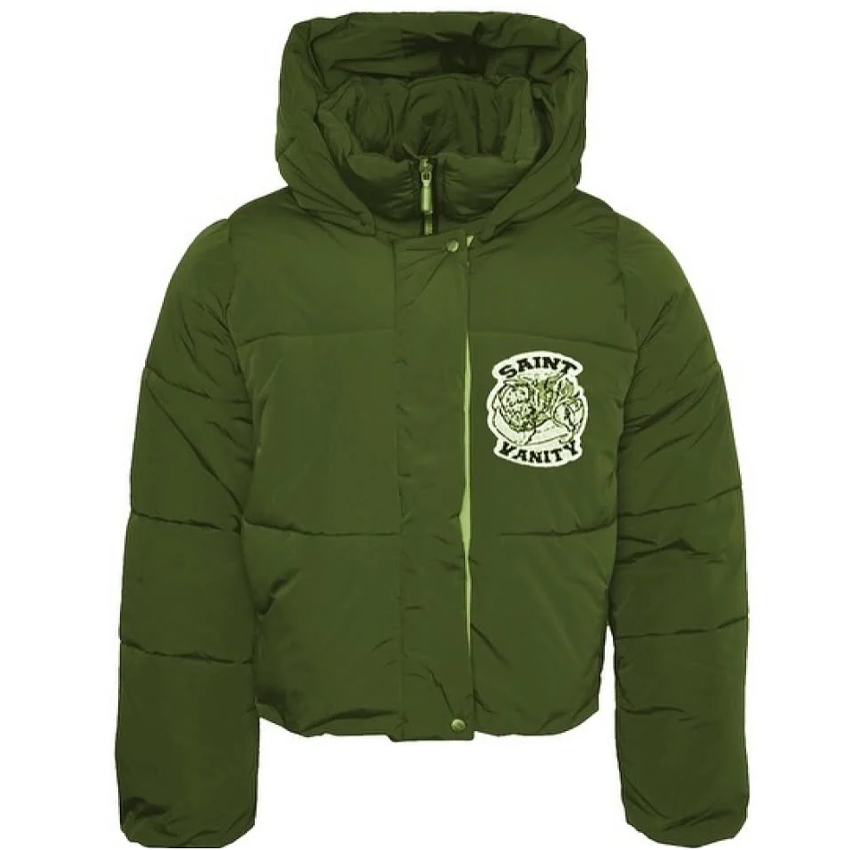 Saint Vanity SV Puffer Jacket Olive