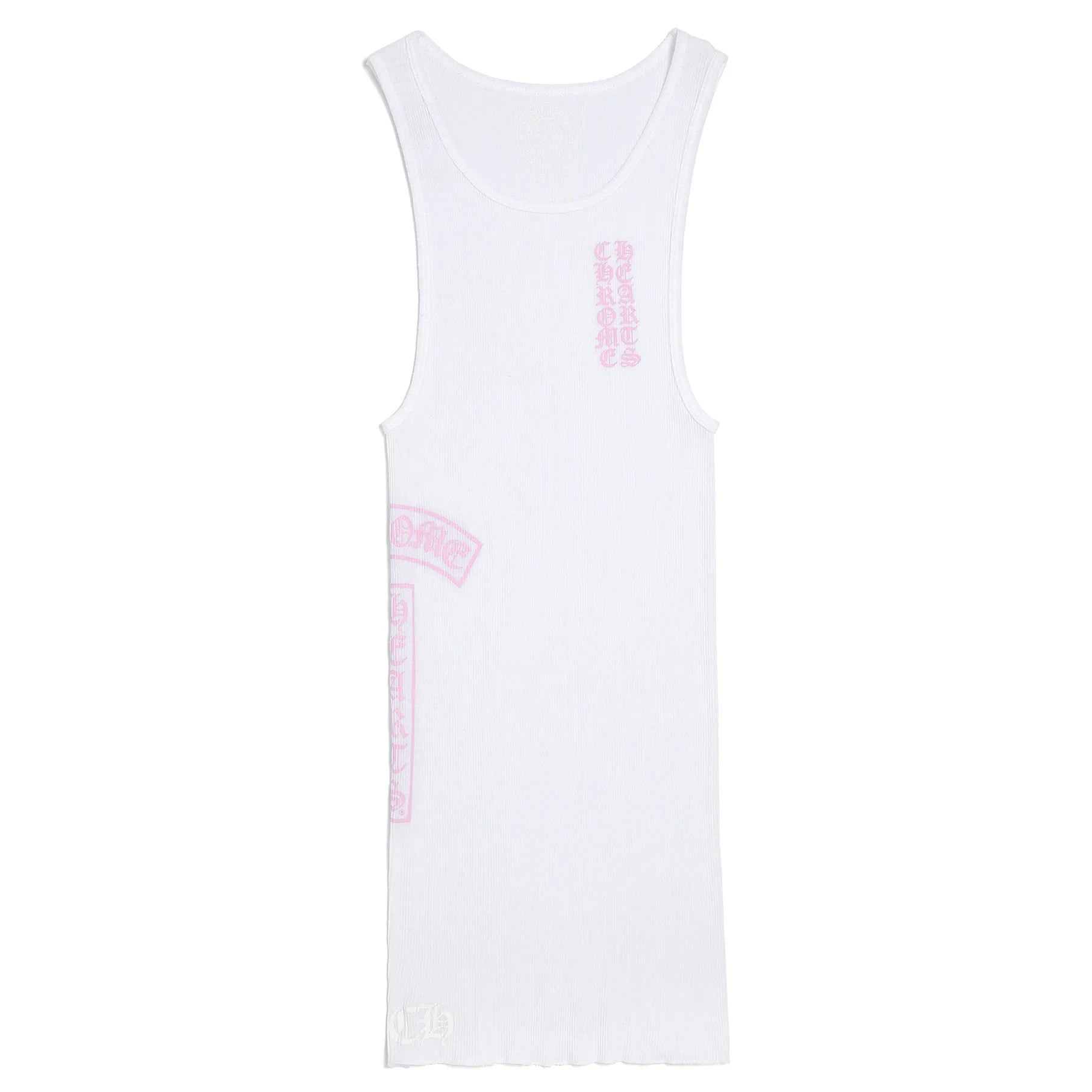 Chrome Hearts T-Bar Rib Tank White/Pink – Endless Supply