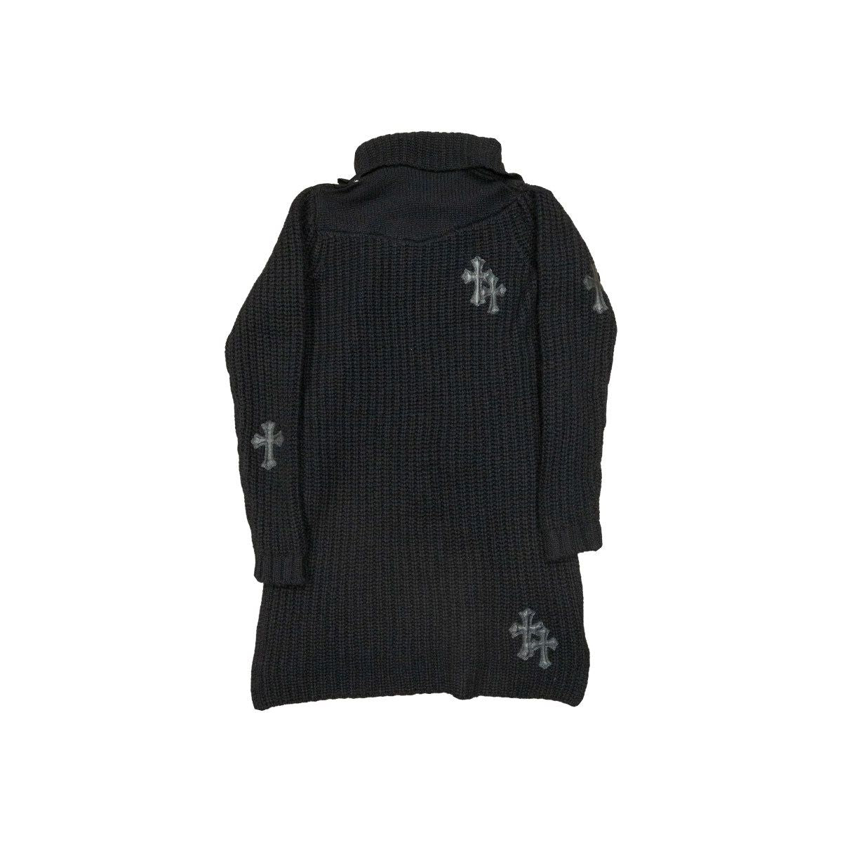 Chrome Hearts Cross Patch Knee-Length Dress Black