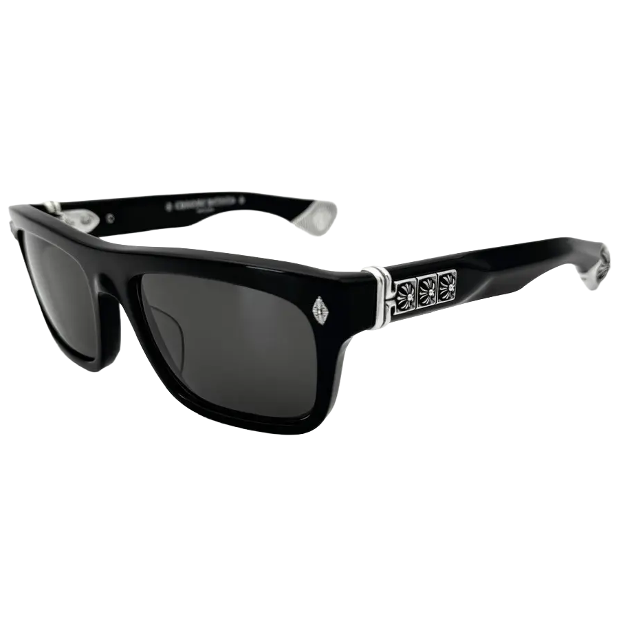 Chrome Hearts Sluss Bussin II Sunglasses Black/Silver