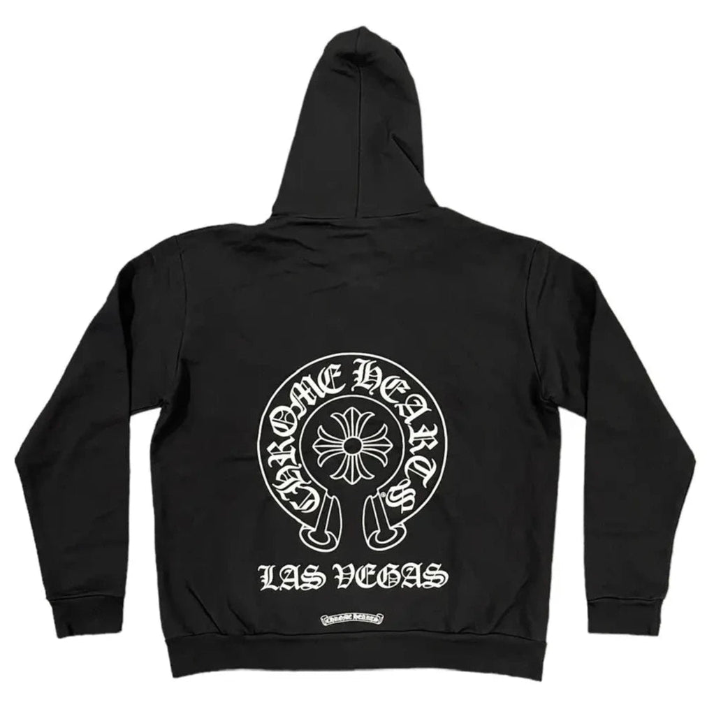 Chrome Hearts Las Vegas Exclusive Horseshoe Hoodie Black