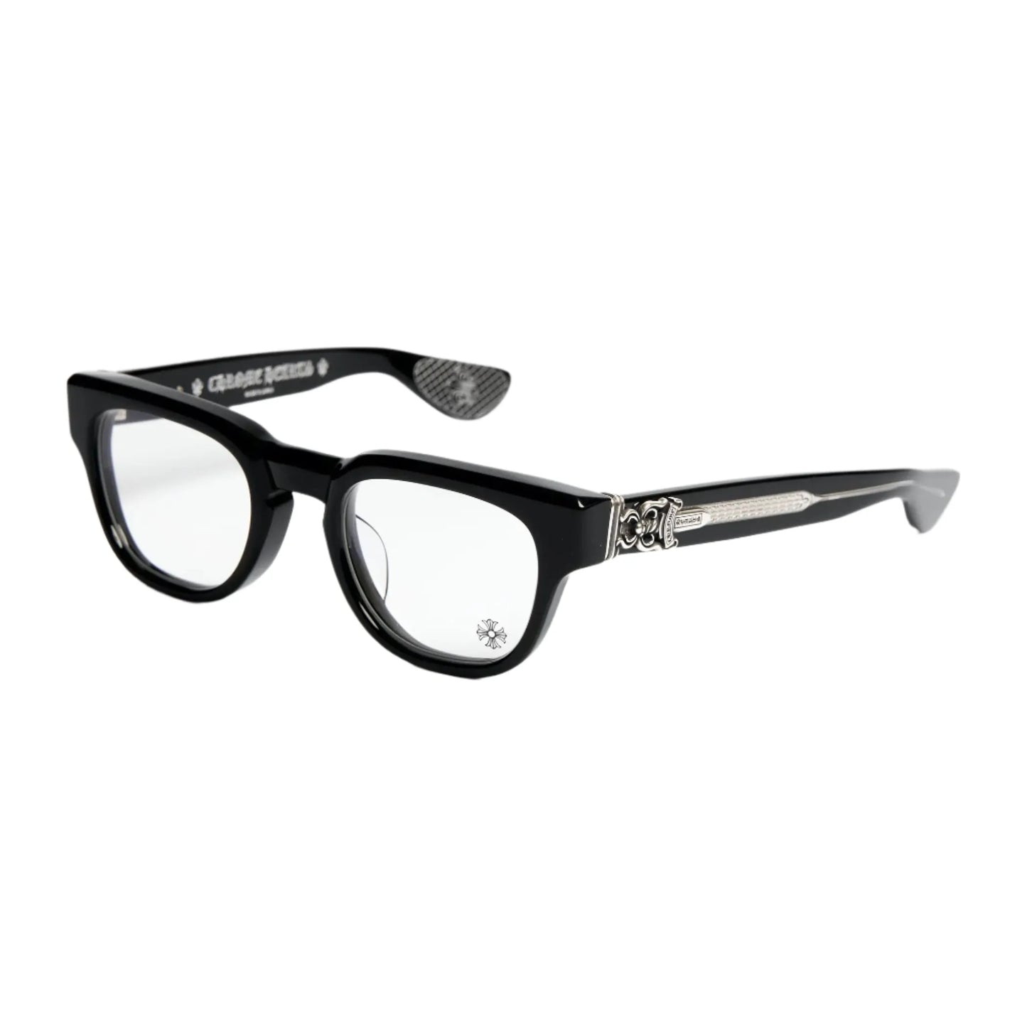 Chrome Hearts Vagillionaire II Glasses Black/Silver