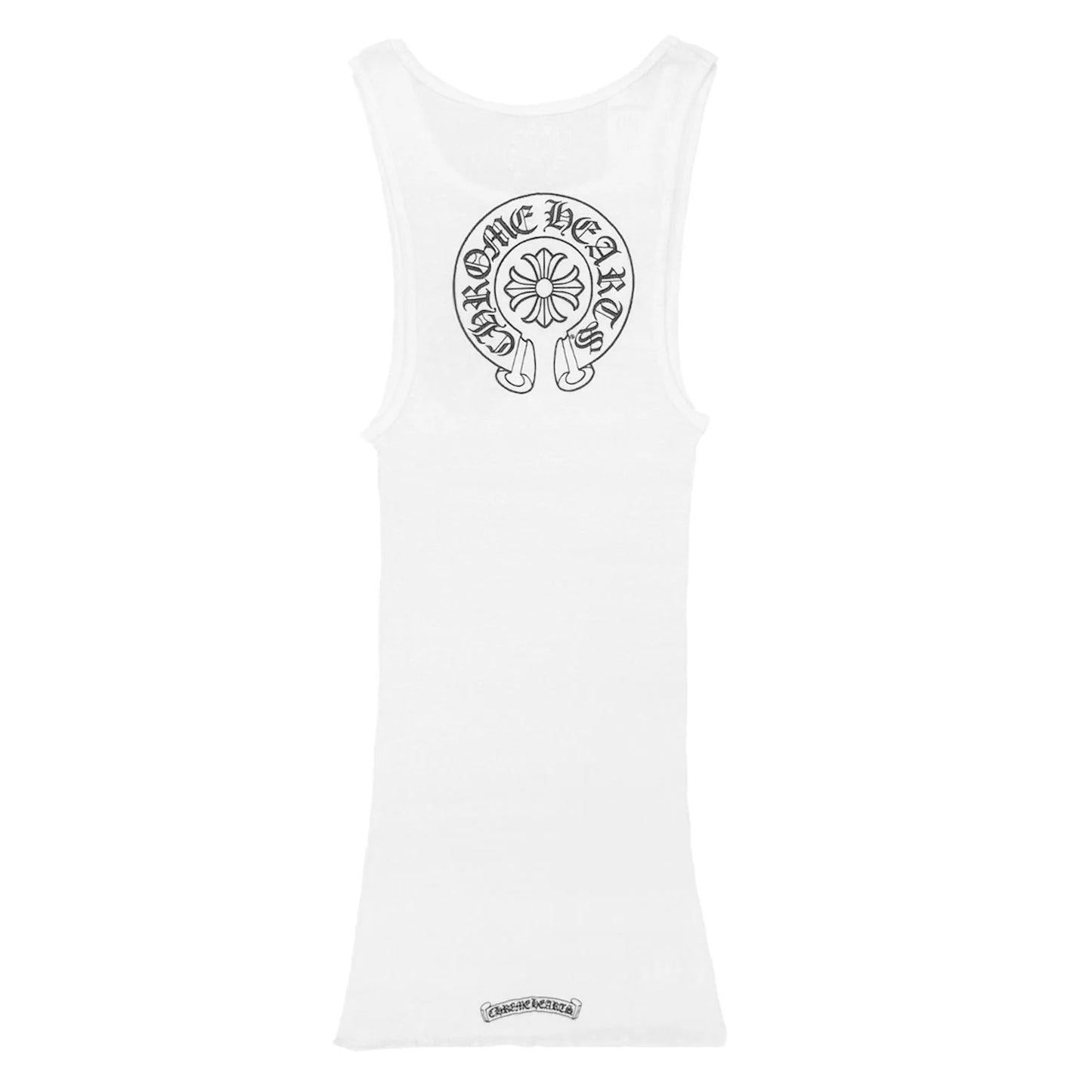 Chrome Hearts Horseshoe Rib Tank White
