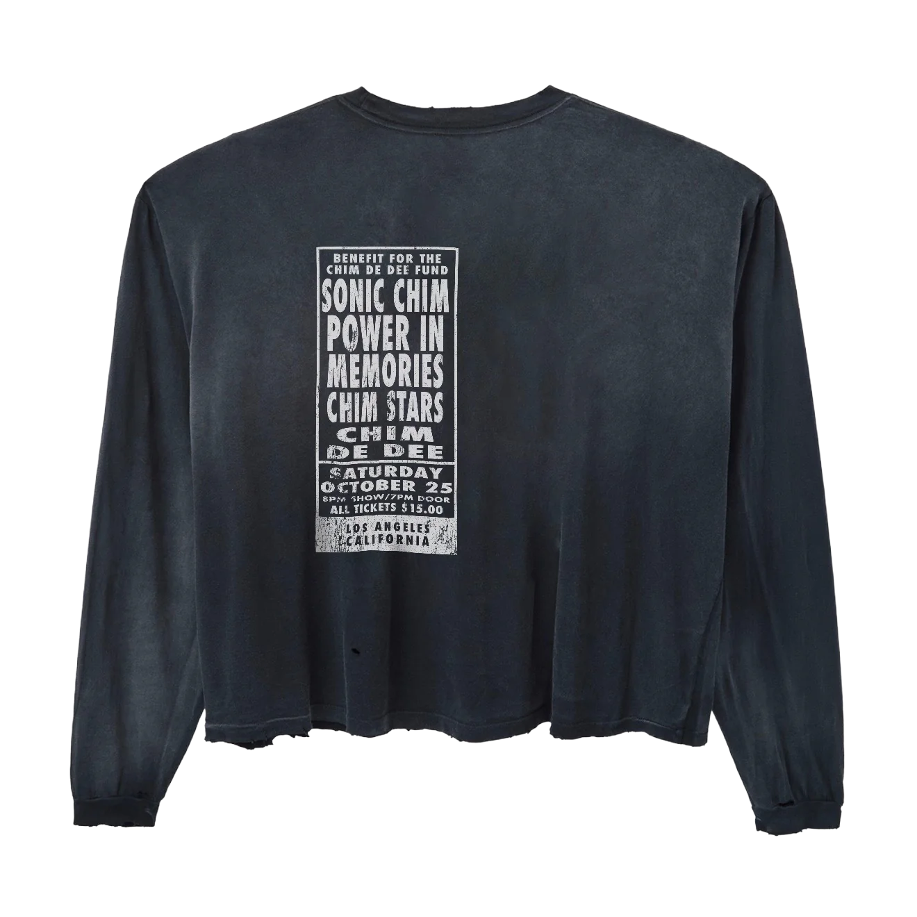 HMDD Lung L/S T-Shirt Black