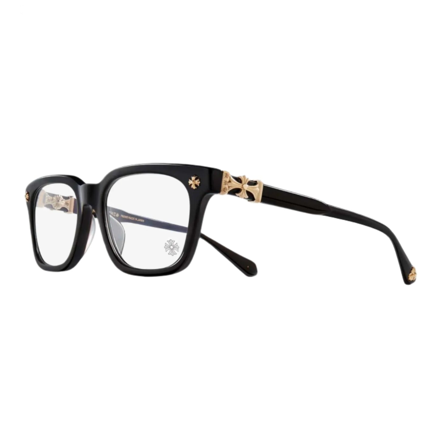 Chrome Hearts Cox Ucker Glasses Black/Gold