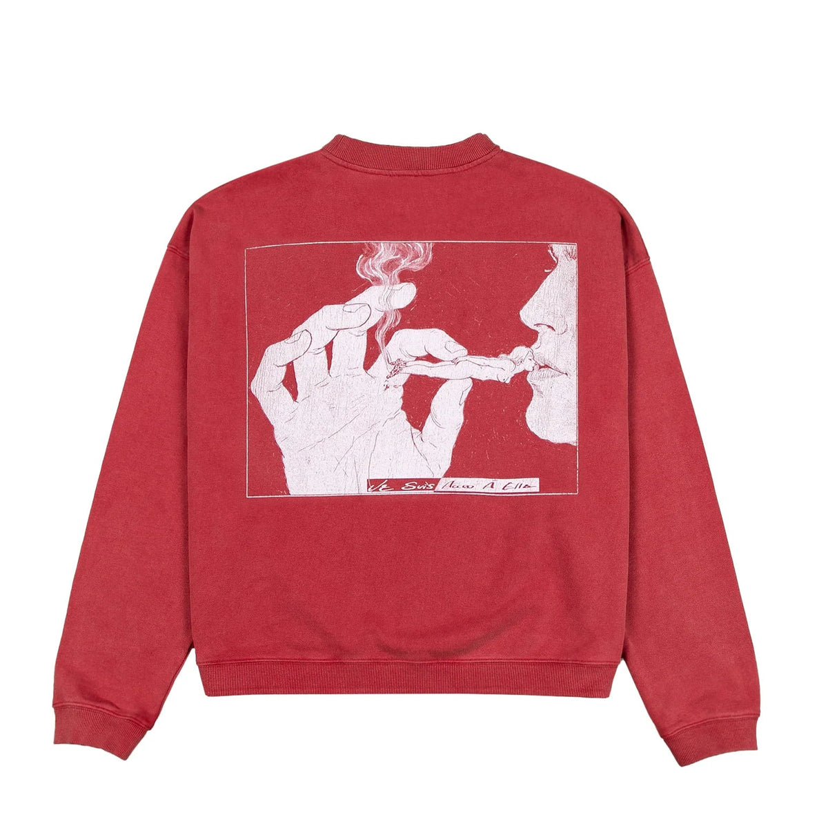 Vital Joint Crewneck Faded Red