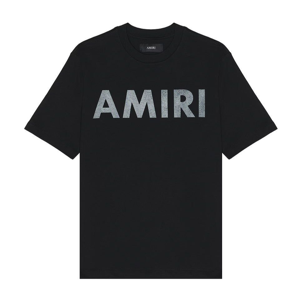 Amiri Stencil Tee Black