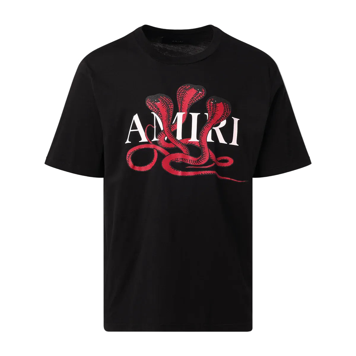 Amiri Snake Tee Black/Red