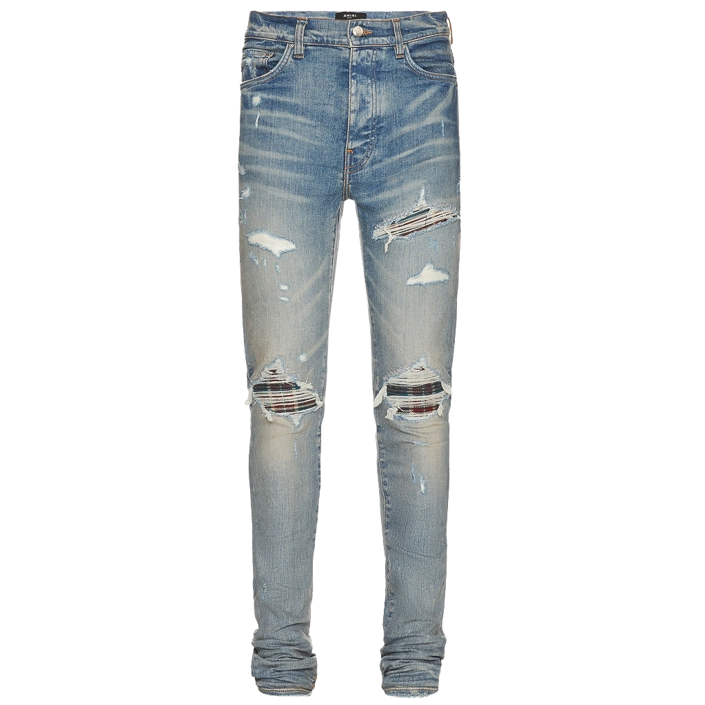 Amiri Flannel MX1 Clay Indigo