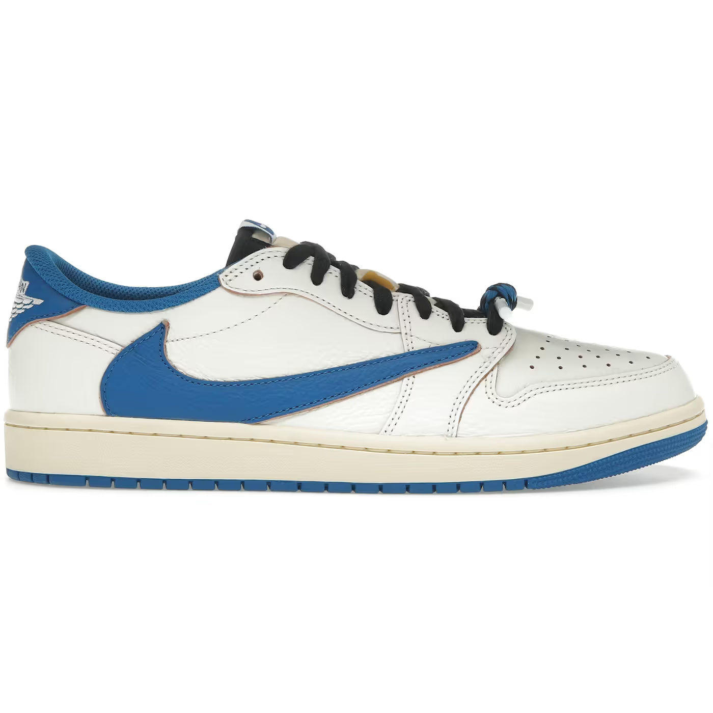 Jordan 1 Retro Low OG SP Fragment x Travis Scott Sail Military 