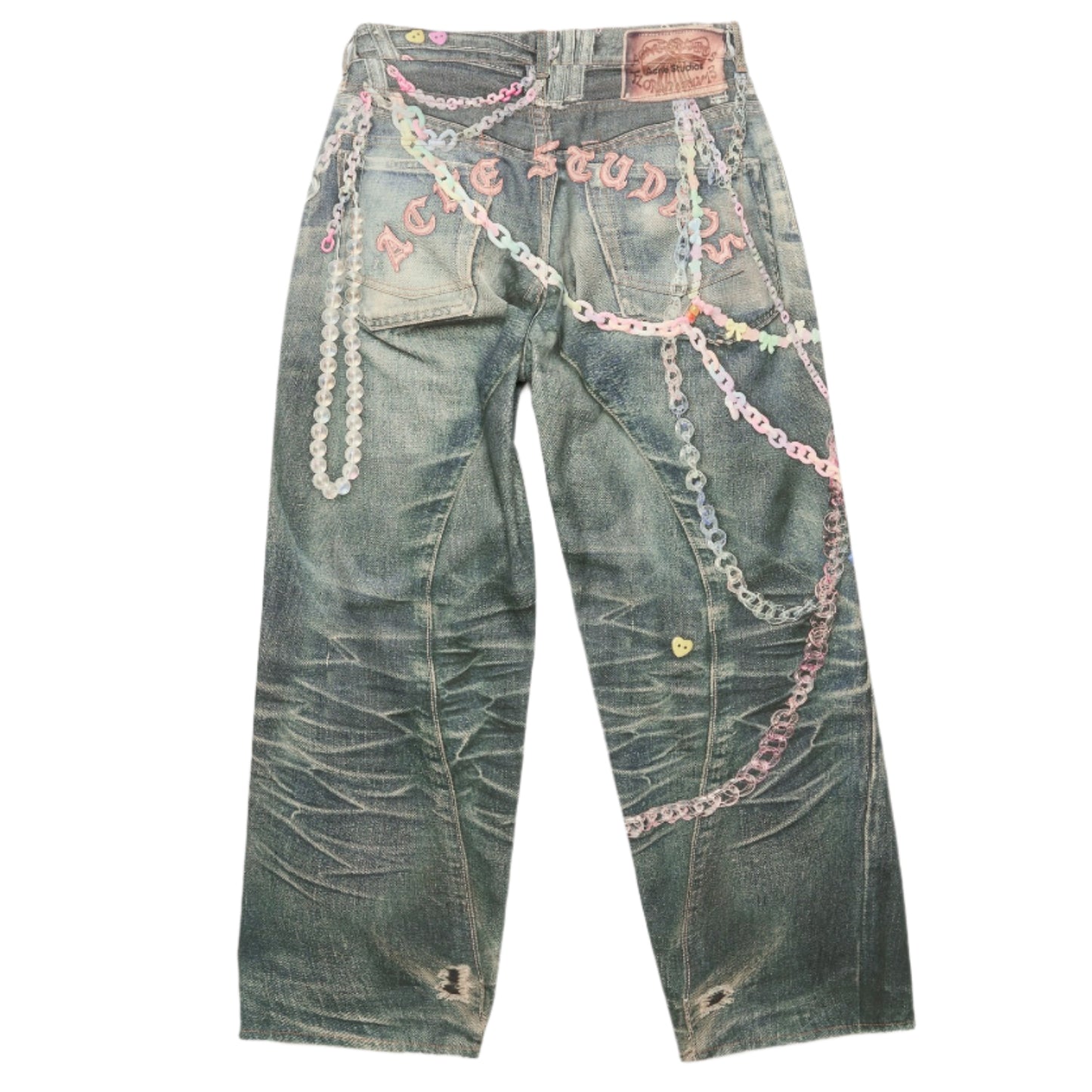 Acne Studios Baggy Fit Jeans 1981M Multi