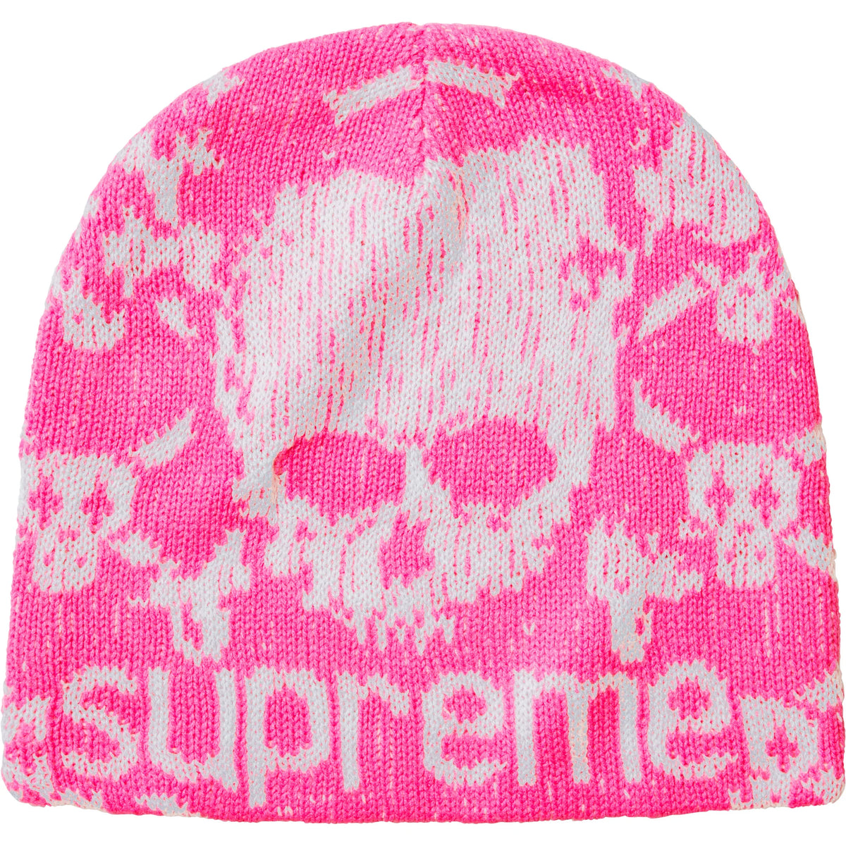 Supreme®/Vanson Leathers® Skull Beanie Pink