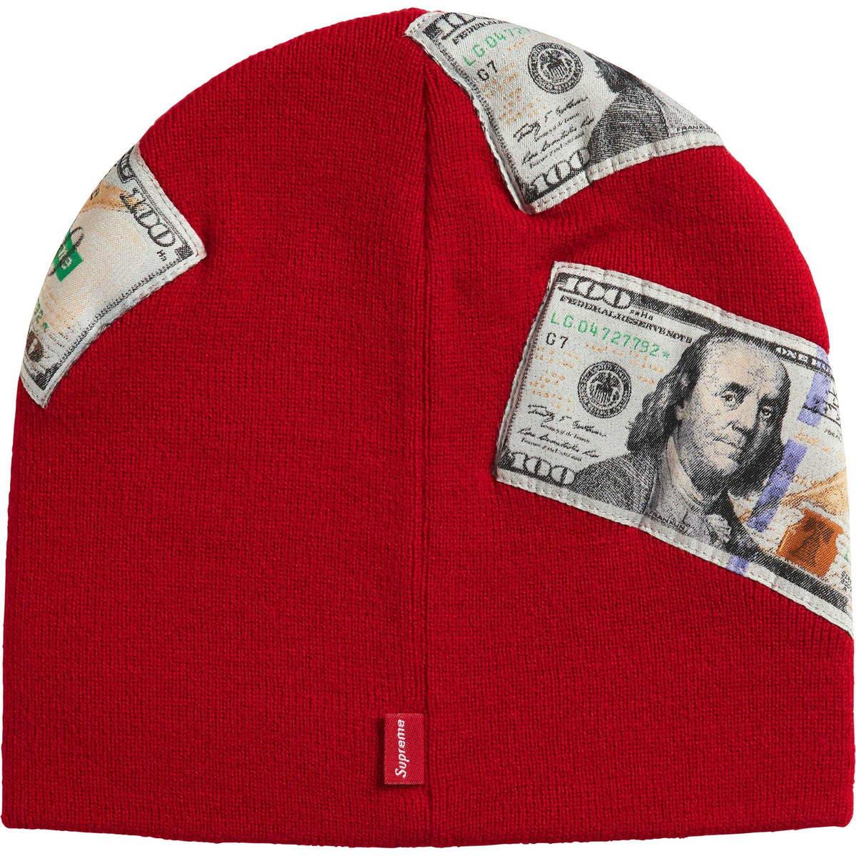 Supreme Money Beanie Red