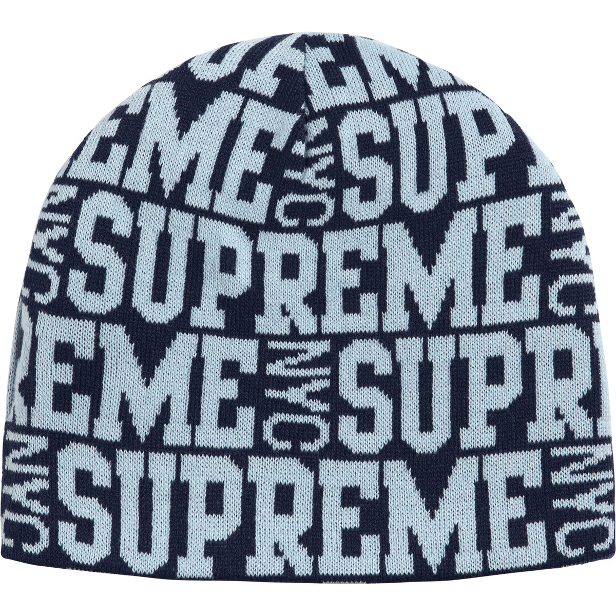 Supreme Reversible Camo Beanie Navy