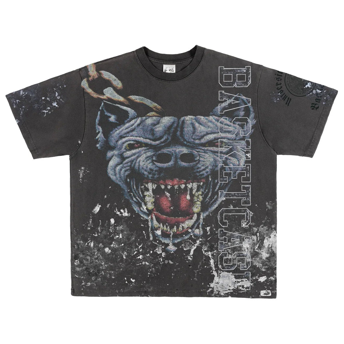 Basketcase Gallery Bulldog V2 T-Shirt Vintage Black