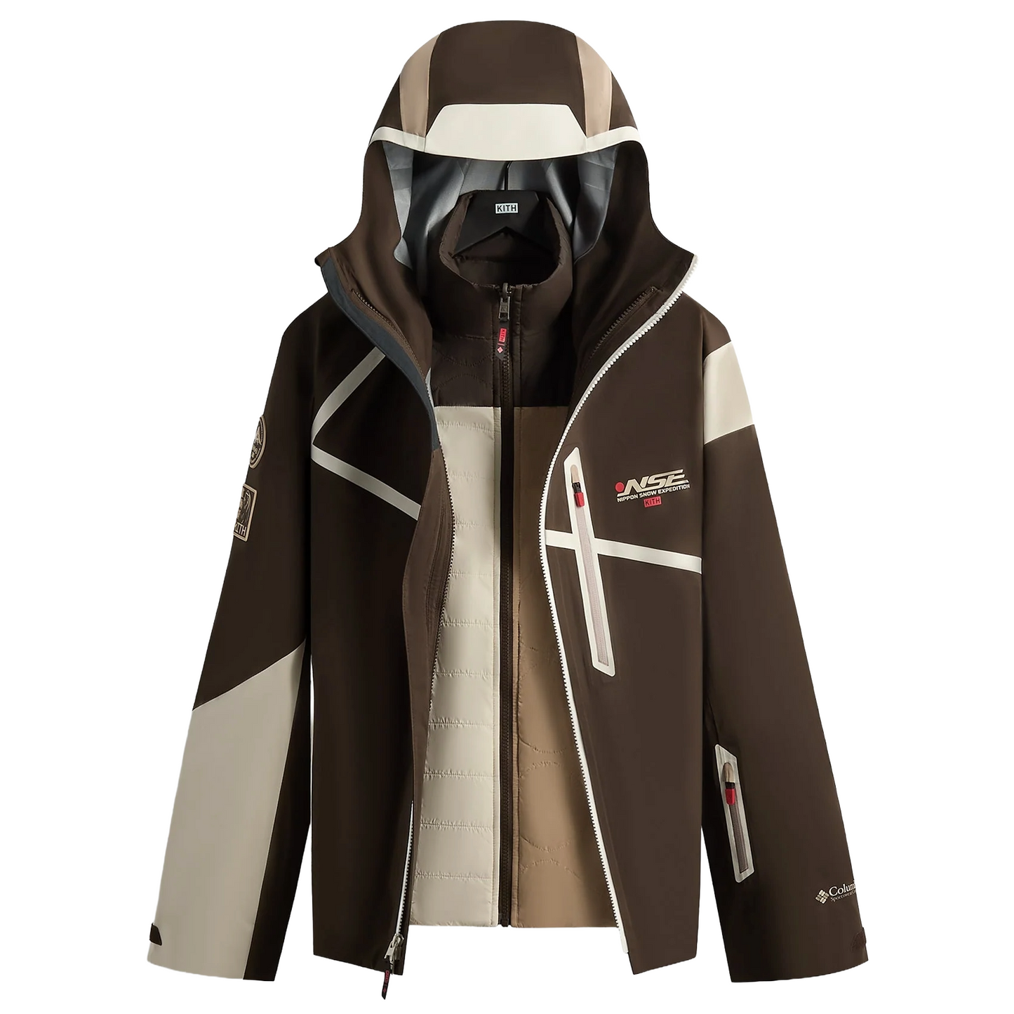 Kith for Columbia 3L Ski Interchange™ Jacket Kindling