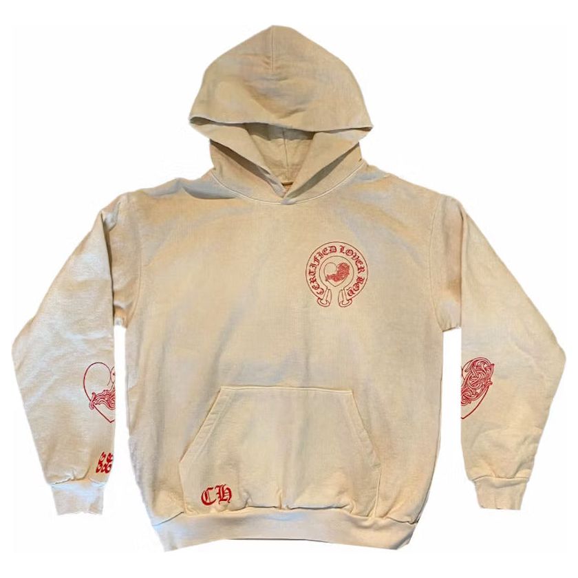 Chrome Hearts x Drake Certified Lover Boy Hoodie Ivory (Friends & Family Exclusive)