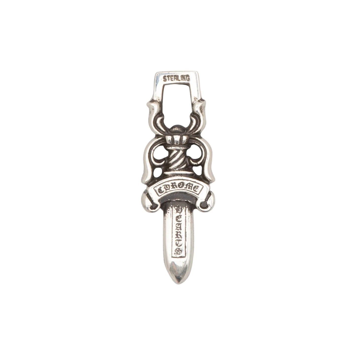 Chrome Hearts Silver Dagger Pendant