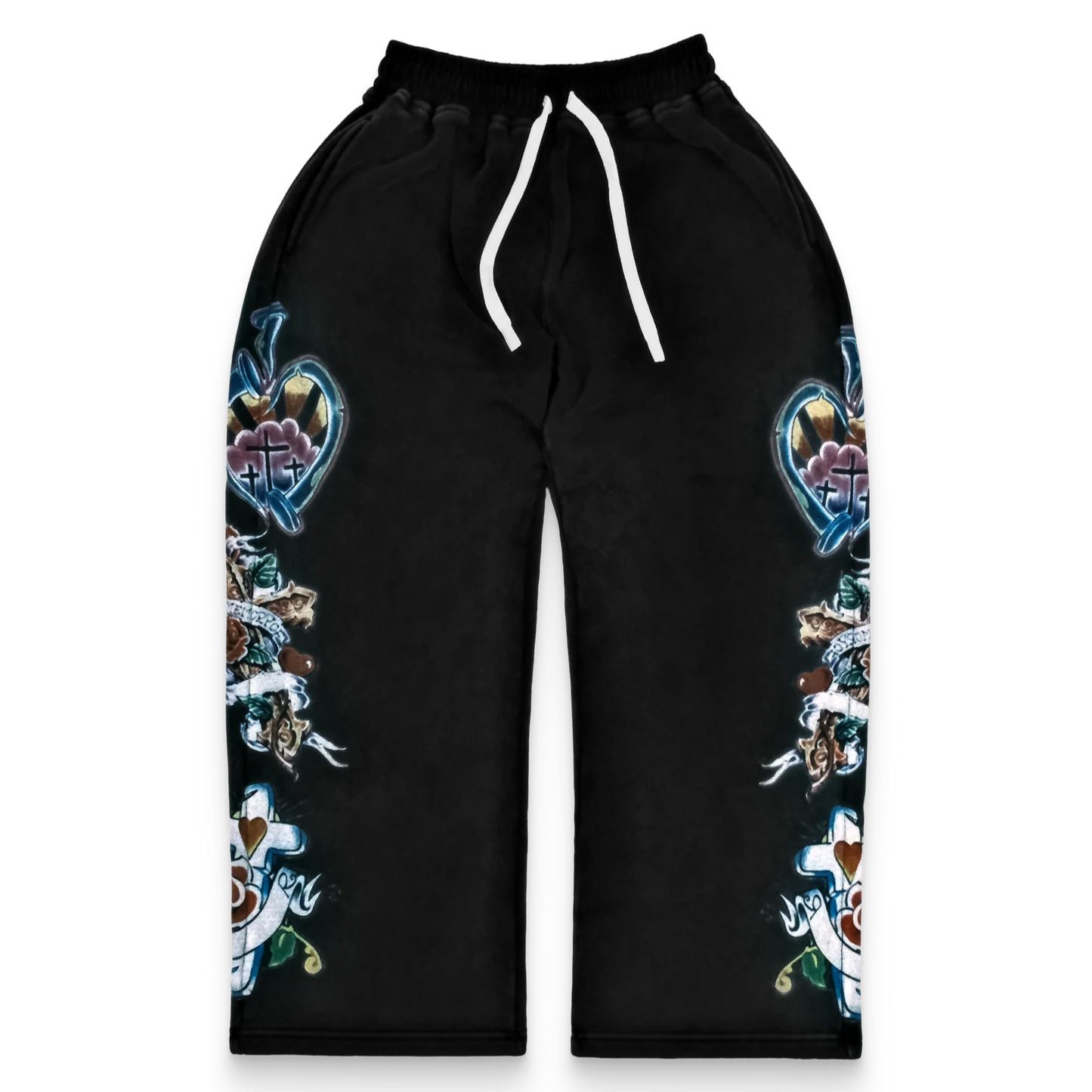 We Are Righteous Risen King Sweatpants Black